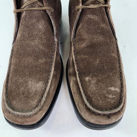 TOD'S Polacchino QUINN Chukka Boots US 9.5 Men's brown suede boot Driving shoes - Picture 8 of 12
